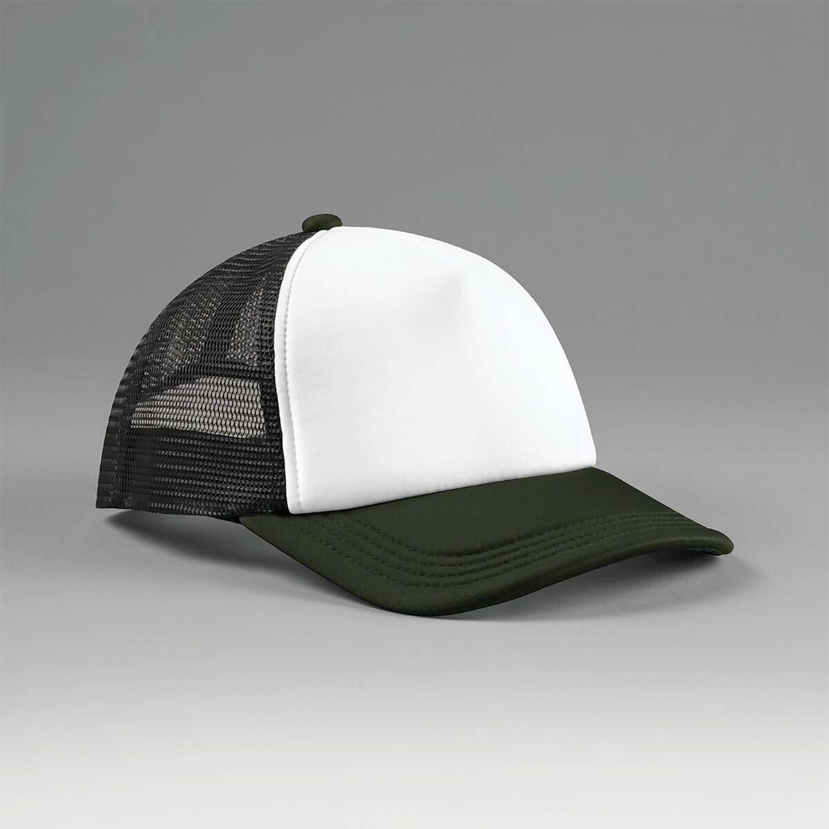 Multicolour 5-panel trucker pet