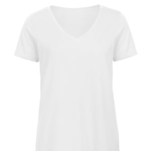Organic Cotton Inspire V-neck T-shirt / Woman