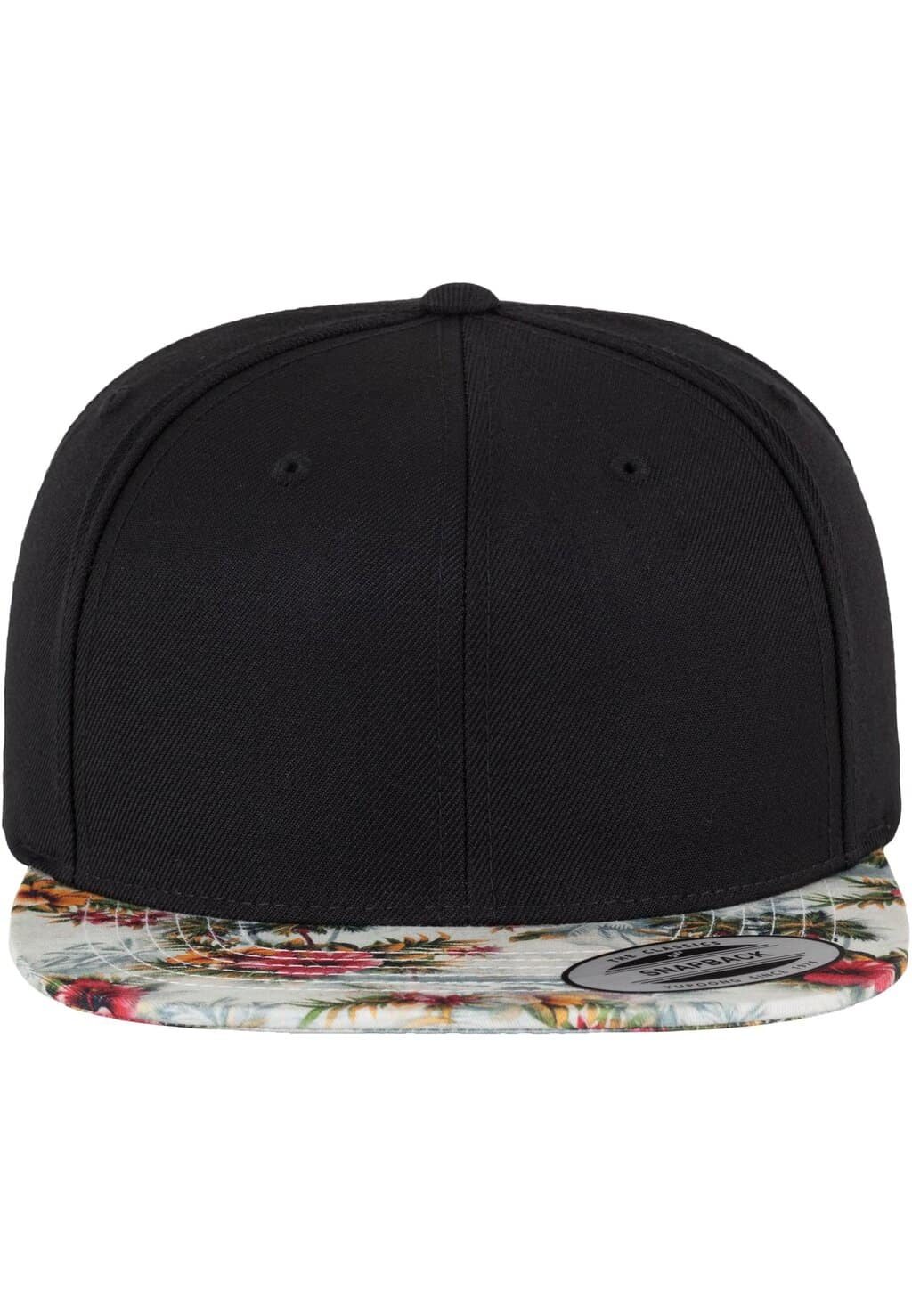 Snapbackpet met bloemetjes