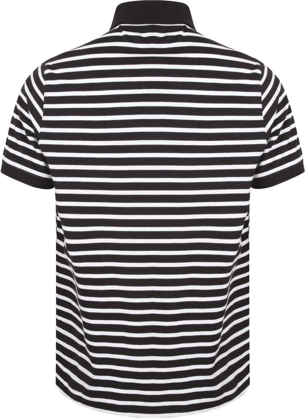 Striped jersey polo shirt - Afbeelding 2
