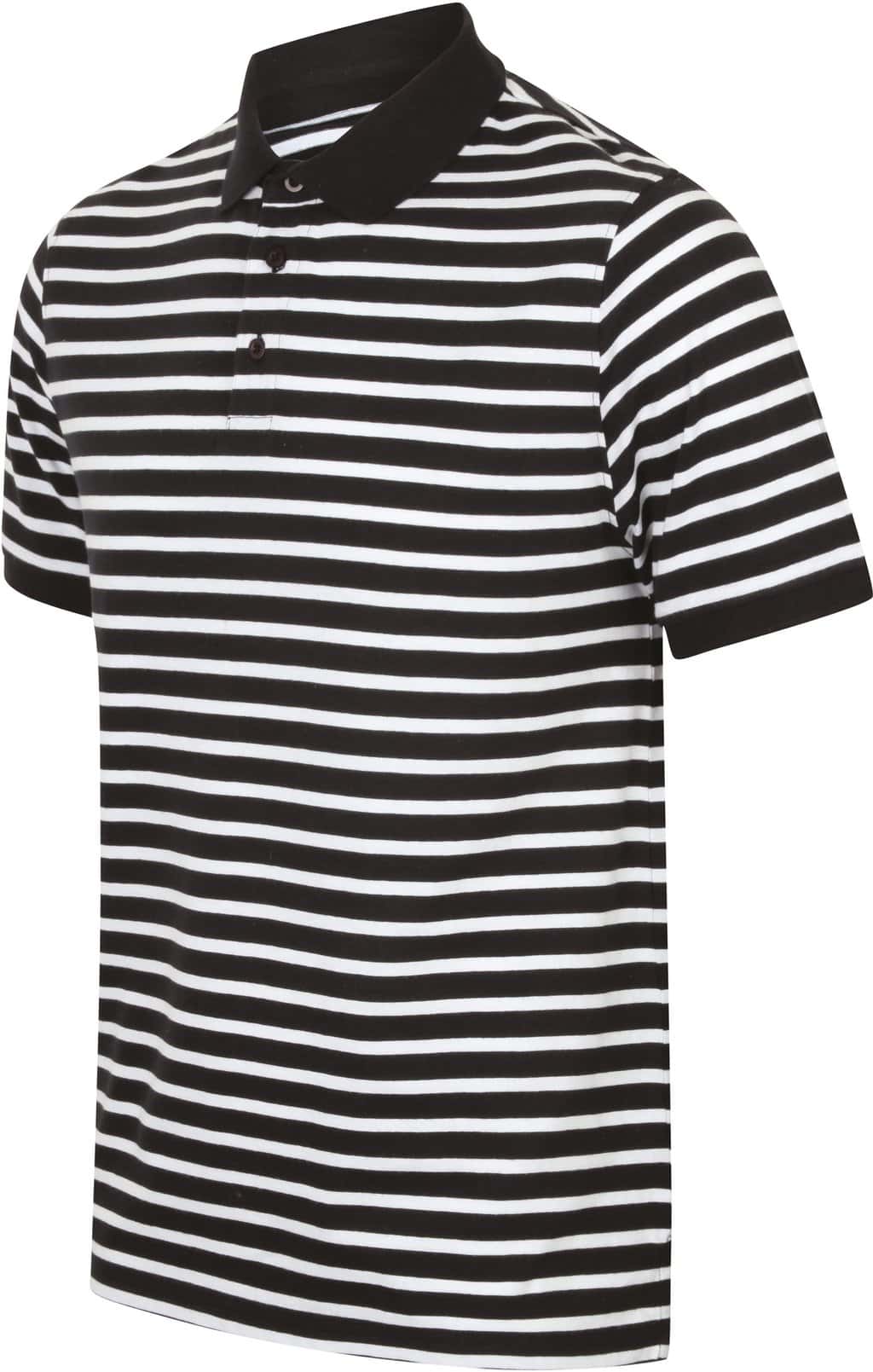 Striped jersey polo shirt - Afbeelding 3