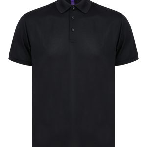 Herenpolo in gerecycleerd polyester