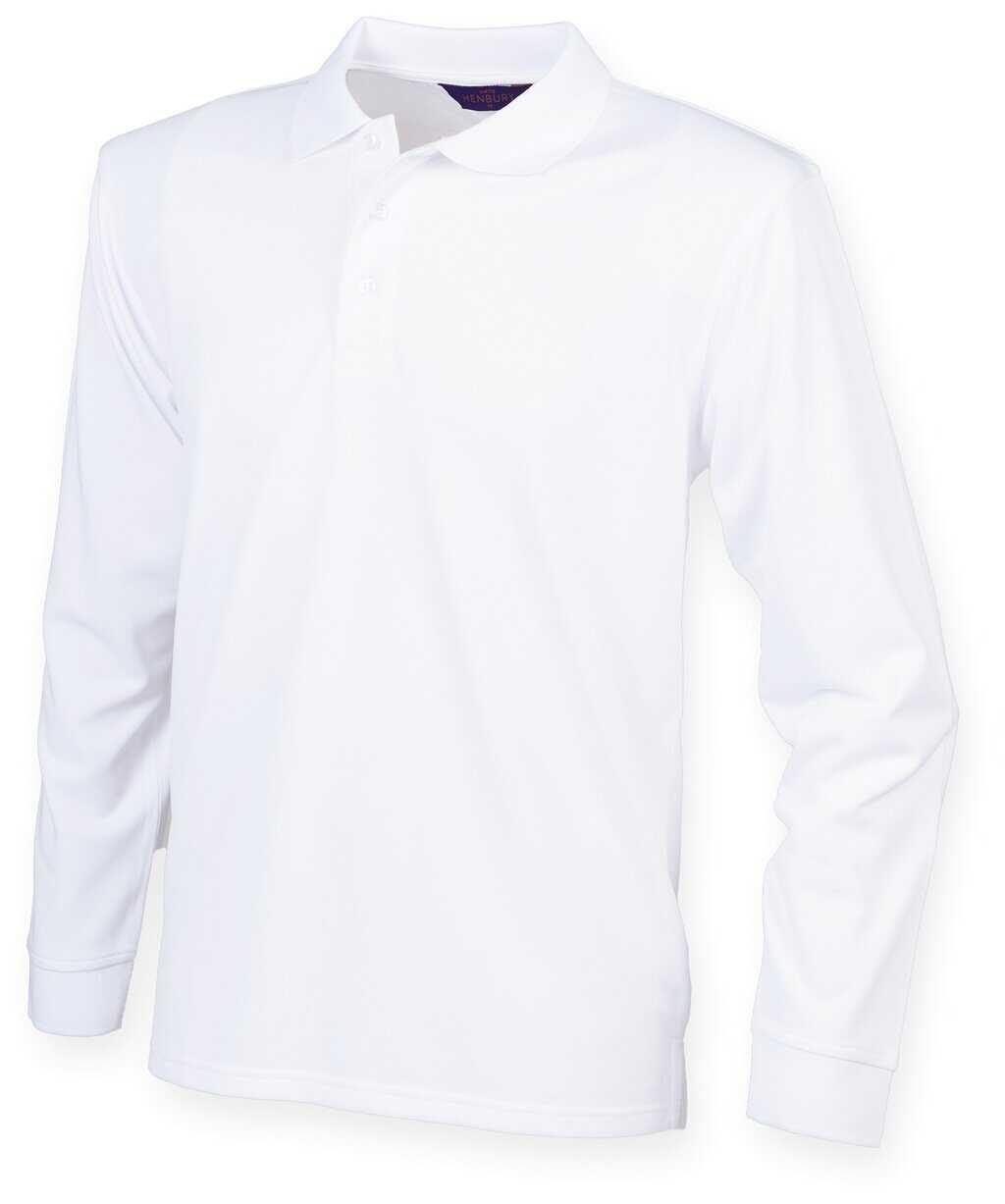 Unisex Coolplus® Long Sleeved Polo Shirt