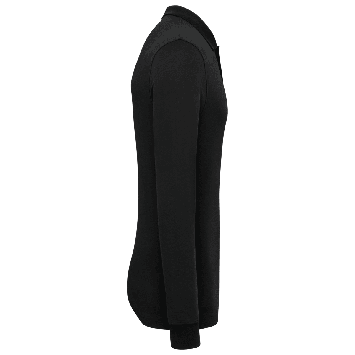 Bio180 piqué herenpolo lange mouwen - Afbeelding 9