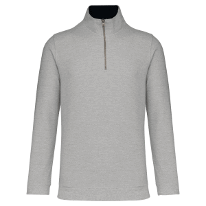 Trucker - Sweater met Ritskraag