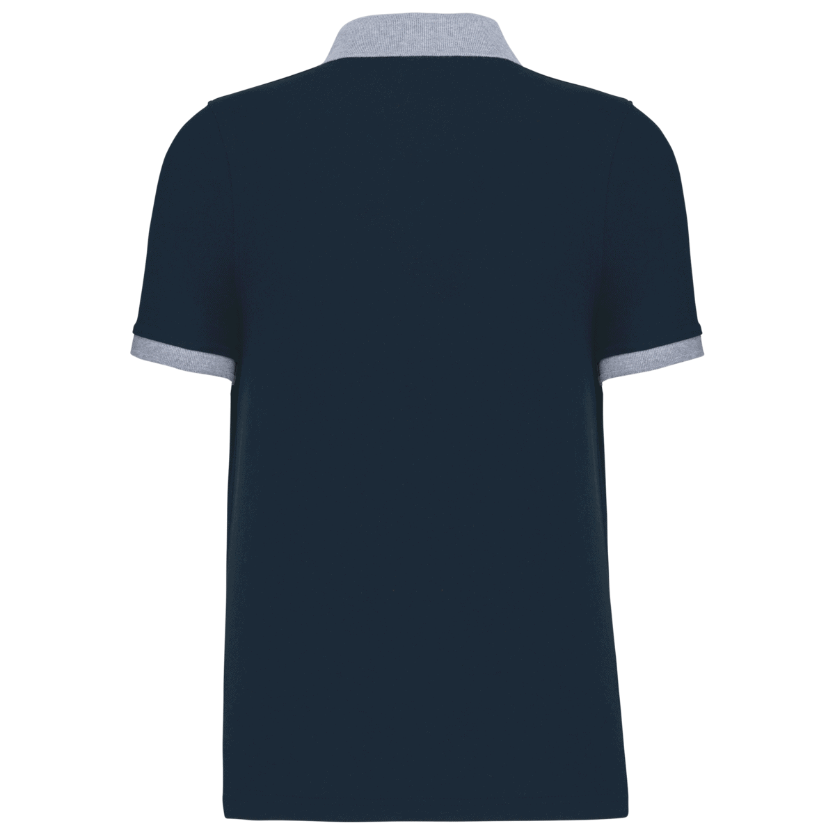 Piqué-herenpolo tweekleurig - Afbeelding 8