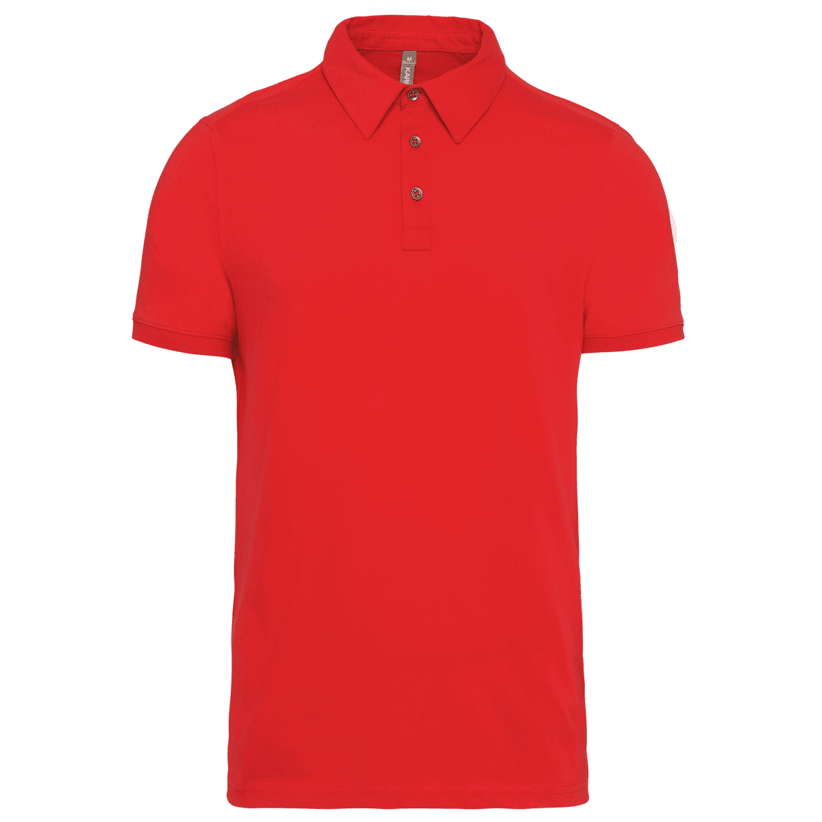 Herenpolo korte mouwen van jersey