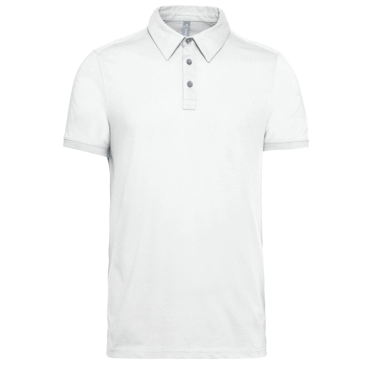 Herenpolo korte mouwen van jersey