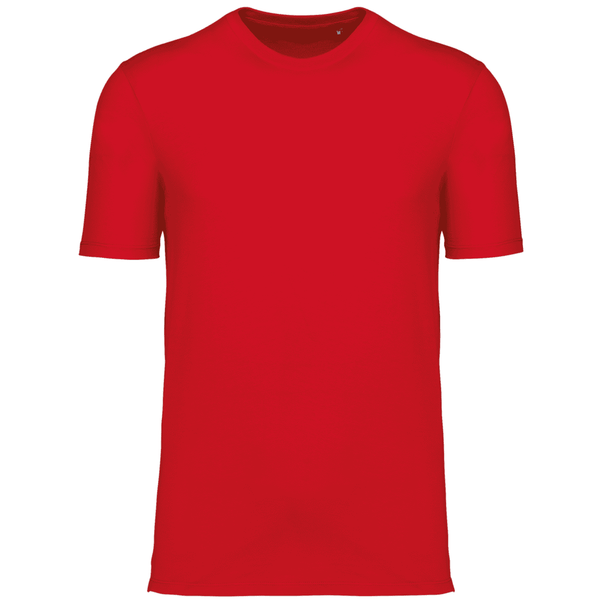 T-shirt ronde hals met korte mouwen uniseks