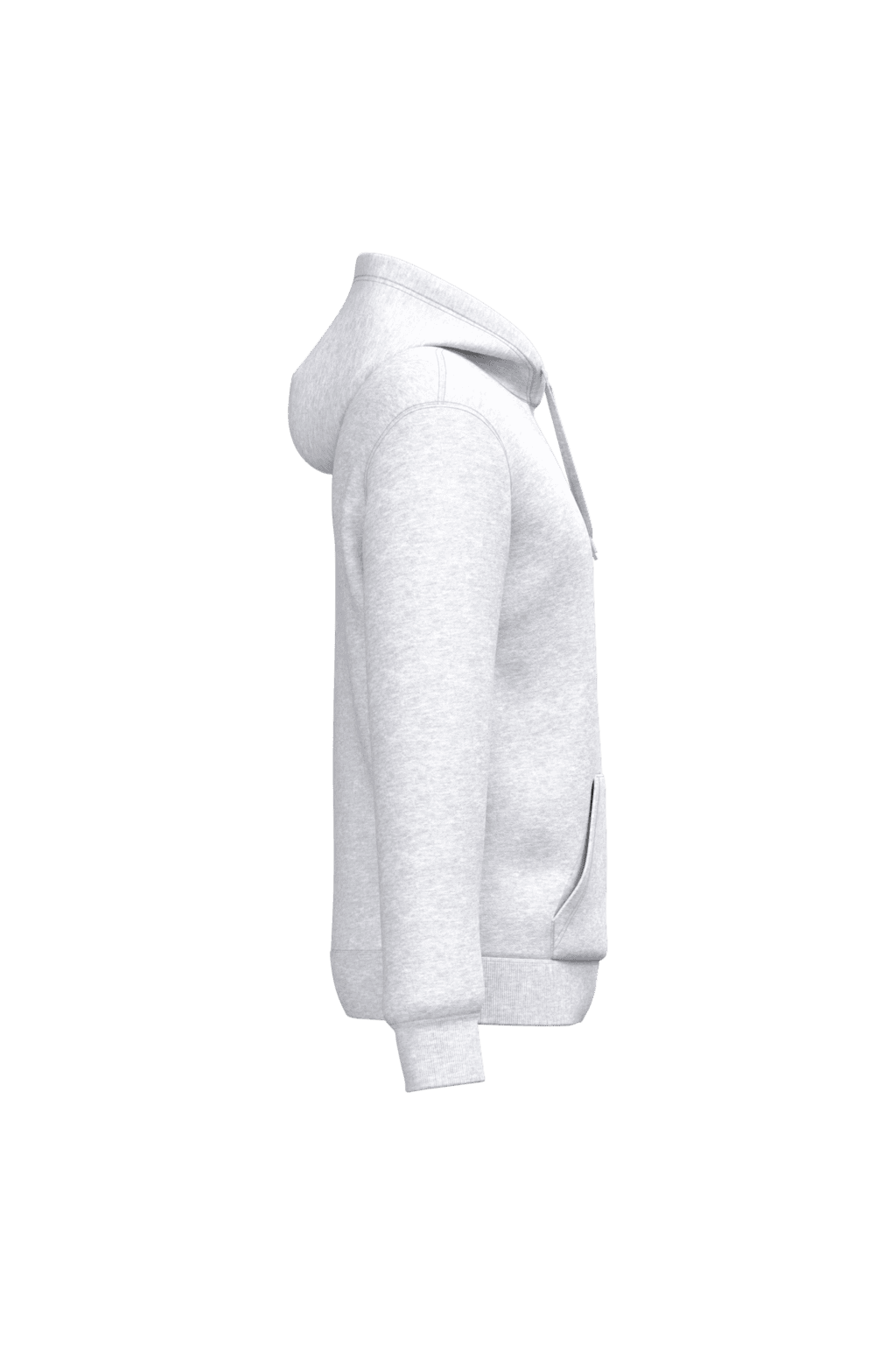 Gerecycled sweater met capuchon uniseks - Afbeelding 6