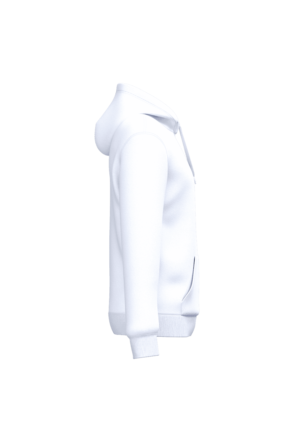 Gerecycled sweater met capuchon uniseks - Afbeelding 3