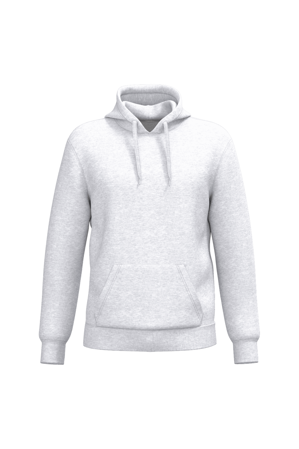 Gerecycled sweater met capuchon uniseks