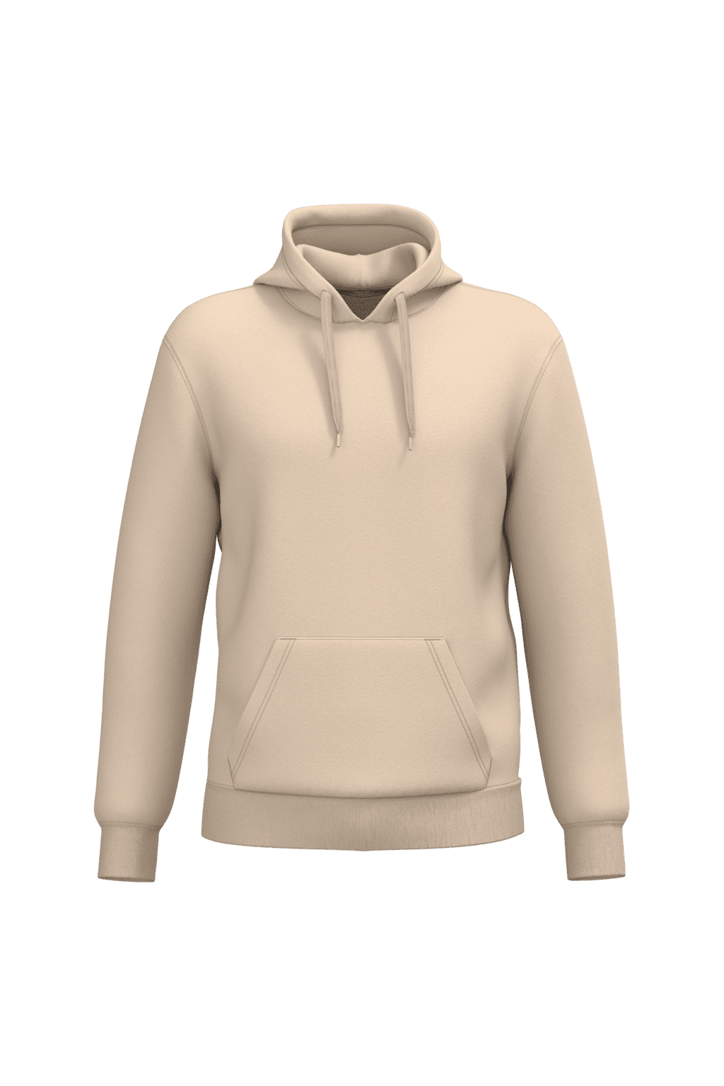 Gerecycled sweater met capuchon uniseks