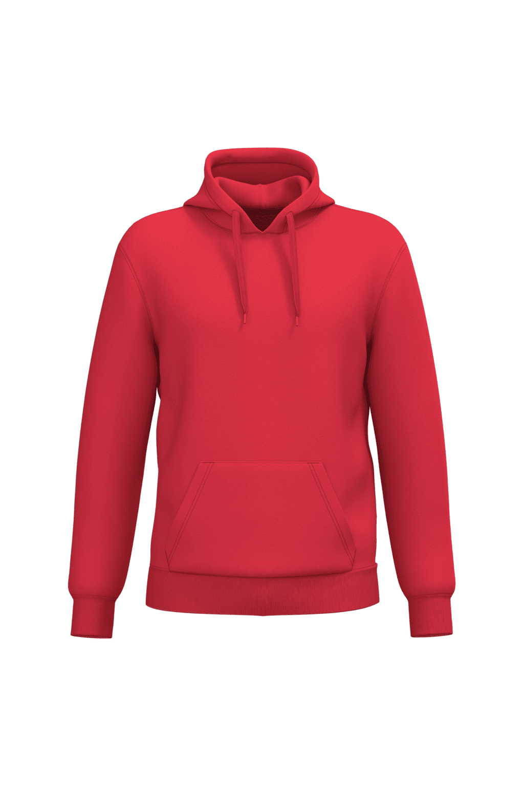 Gerecycled sweater met capuchon uniseks