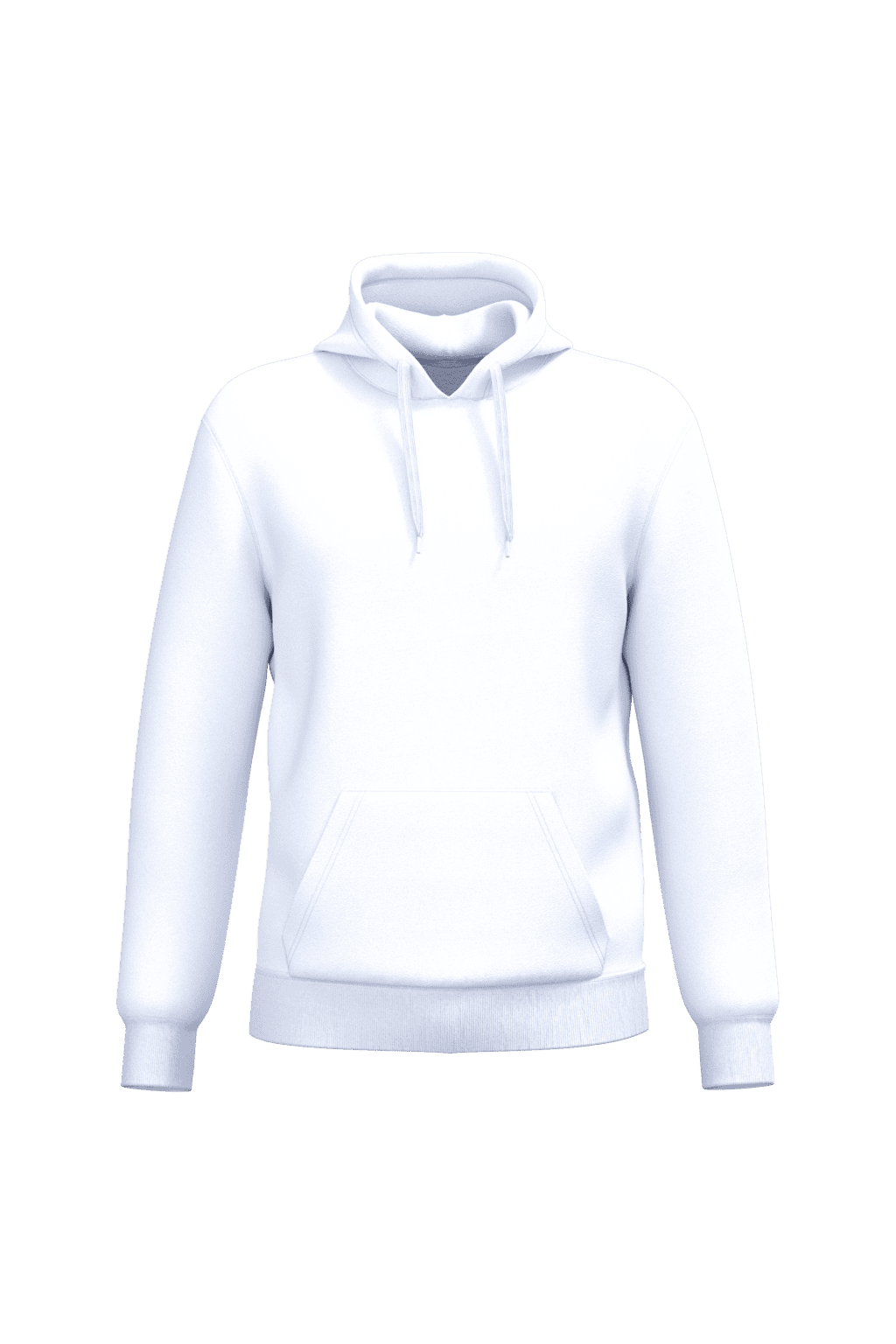 Gerecycled sweater met capuchon uniseks