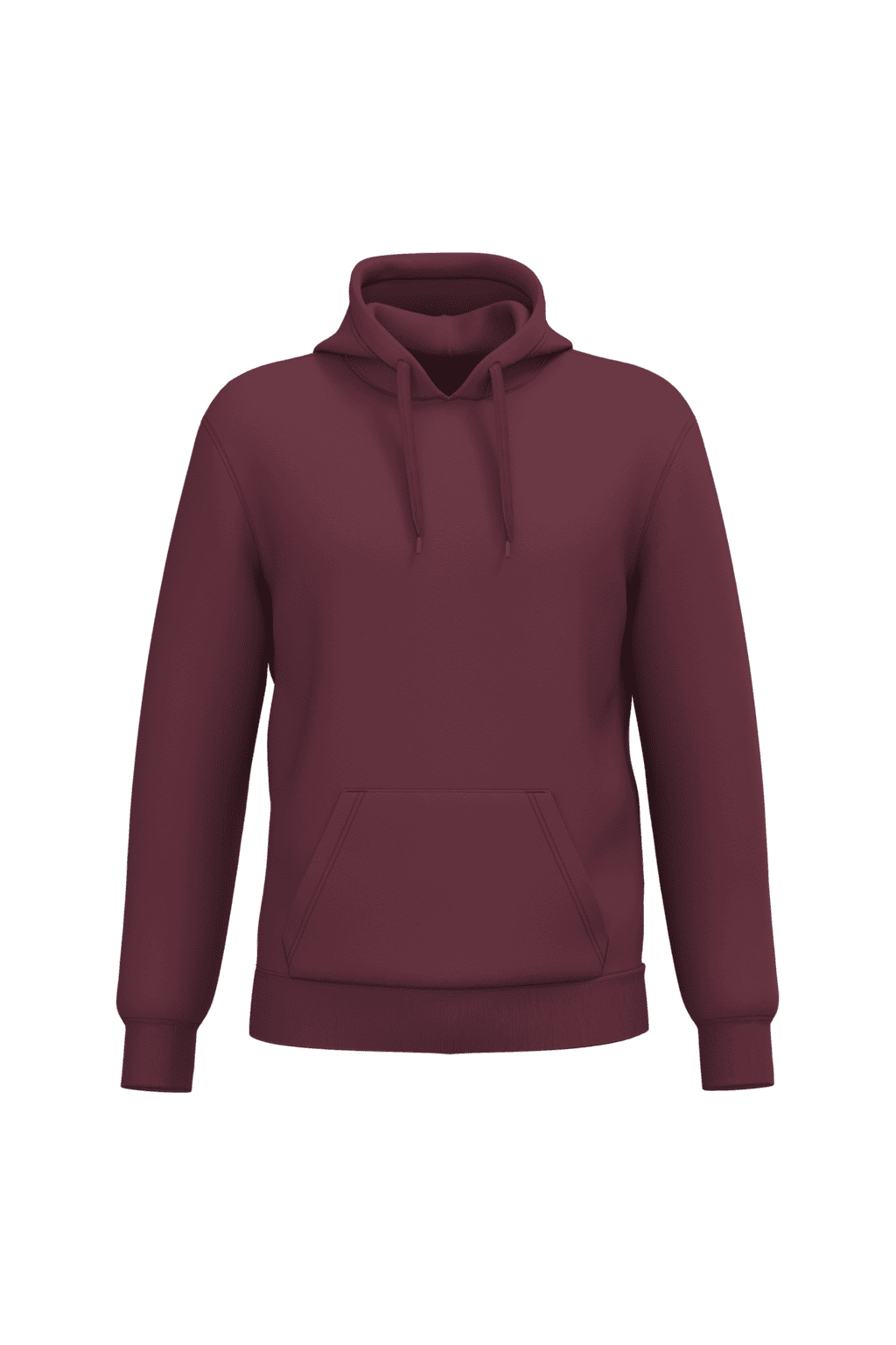Gerecycled sweater met capuchon uniseks