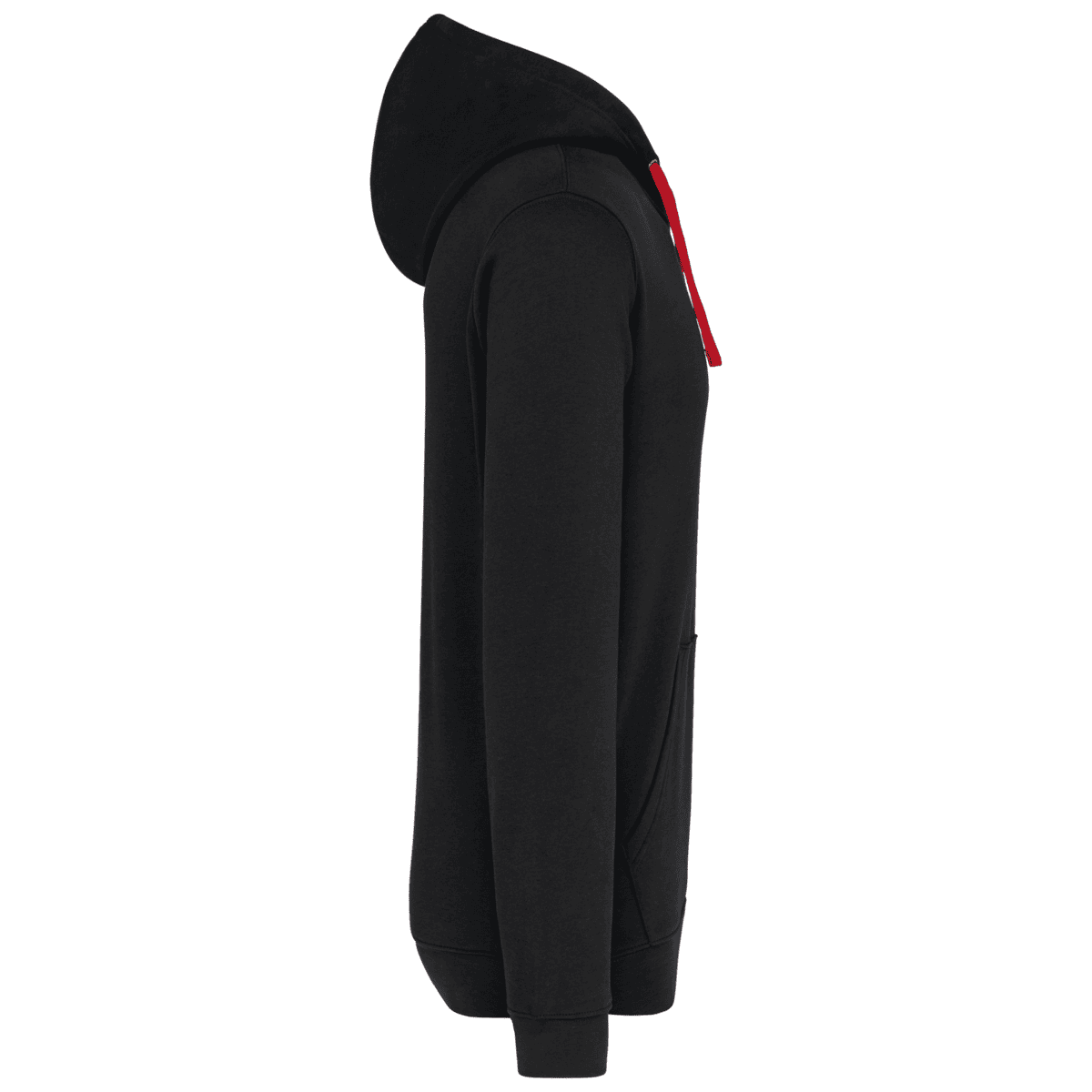 Sweater met contrasterende capuchon - Afbeelding 6