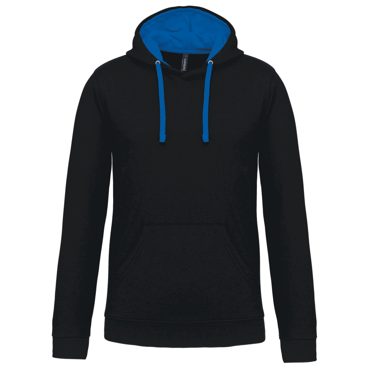 Sweater met contrasterende capuchon