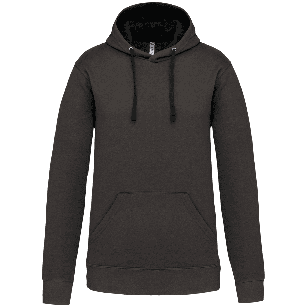 Sweater met contrasterende capuchon