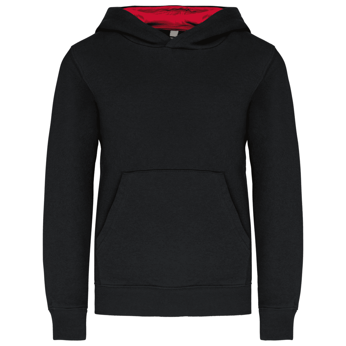 Kinder Sweater met gecontrasteerde capuchon