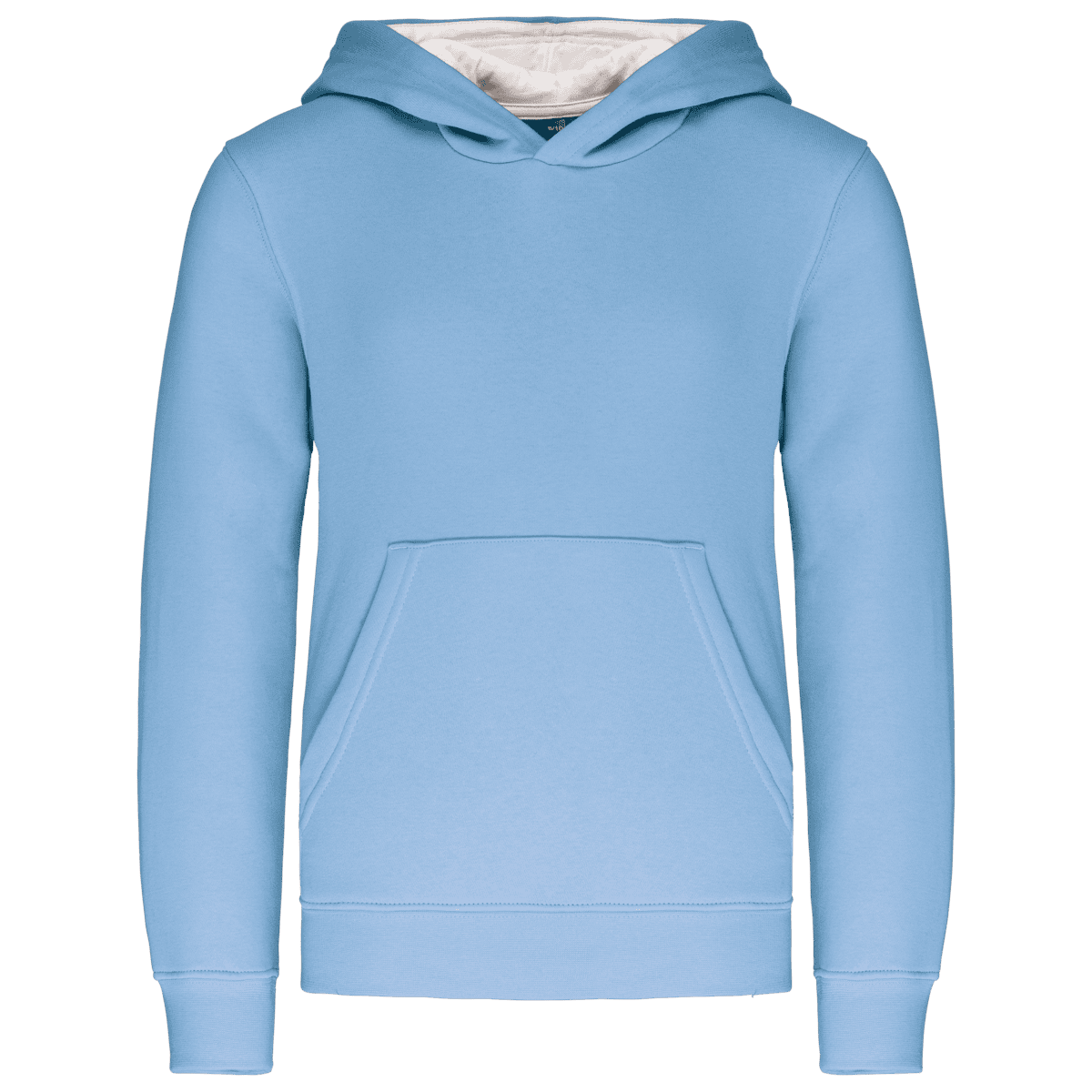 Kinder Sweater met gecontrasteerde capuchon