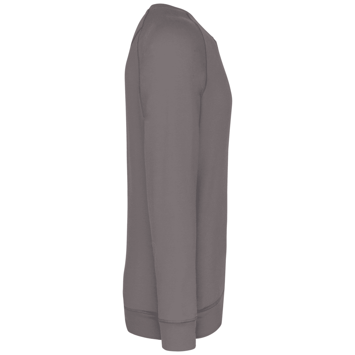 Herensweater BIO ronde hals raglanmouwen