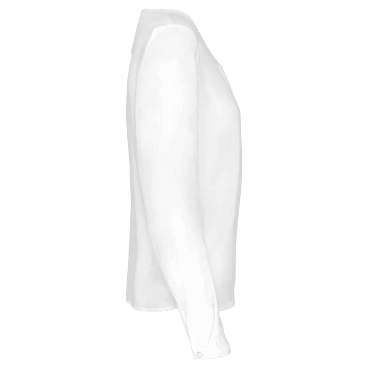 Damesblouse in crêpe met lange mouwen - Afbeelding 6
