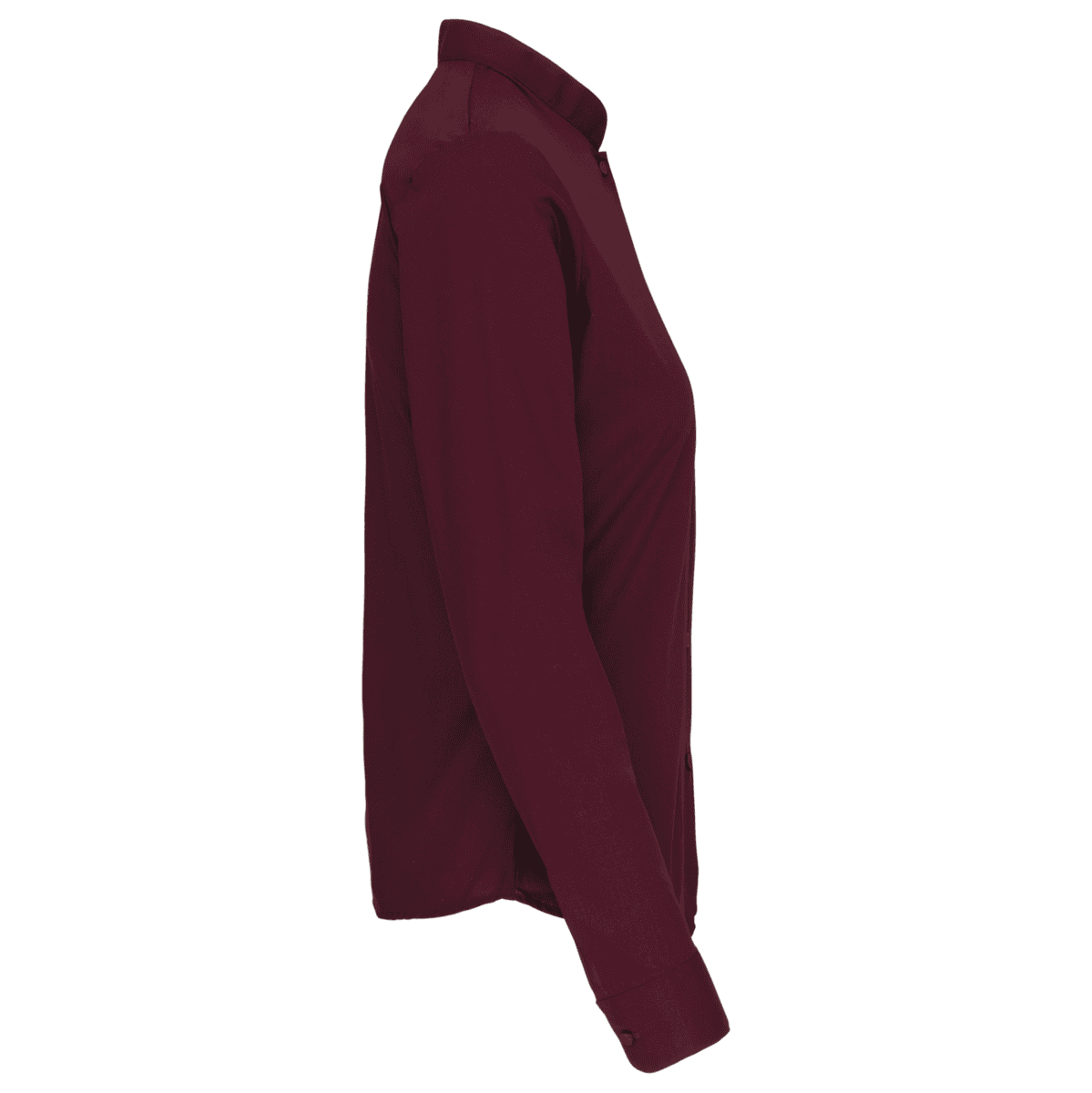 Damesblouse met "Mao" kraag lange mouwen - Afbeelding 6