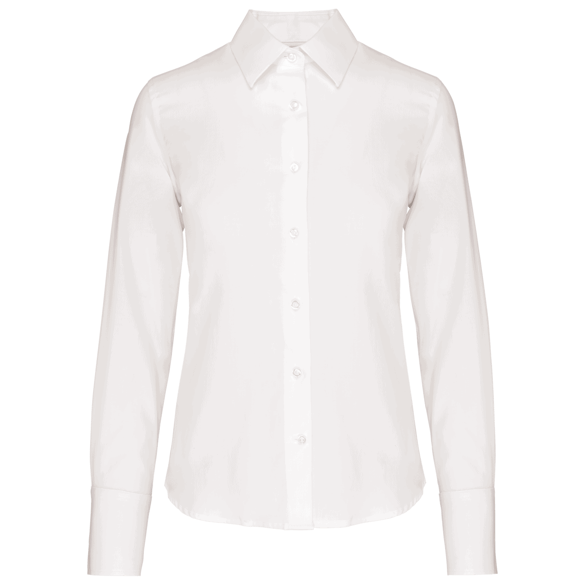 Dames non-iron blouse lange mouwen
