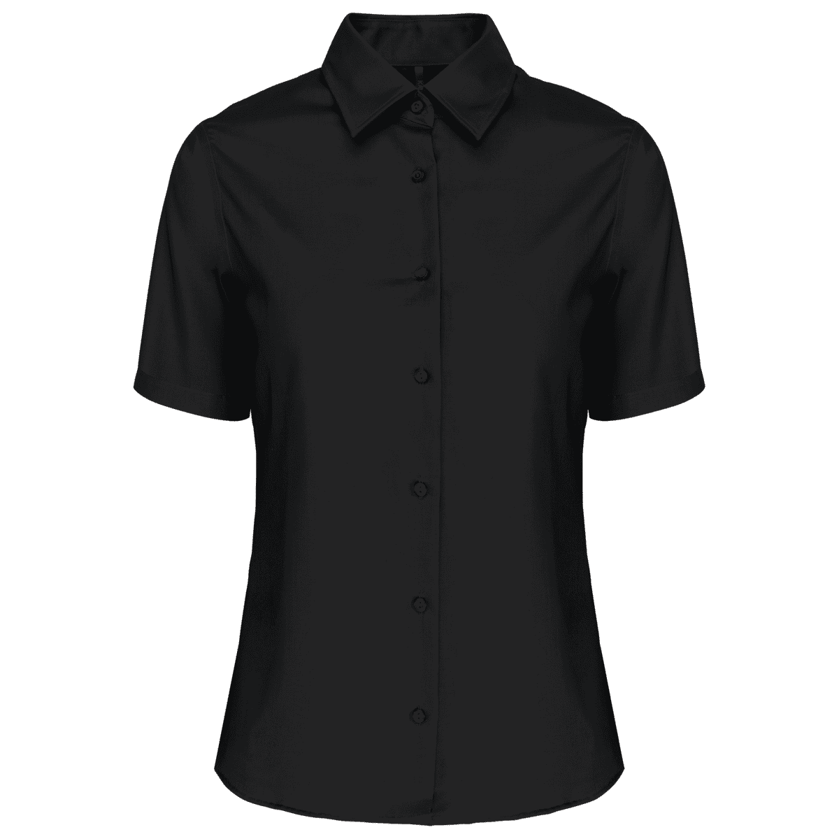 Dames non-iron blouse korte mouwen
