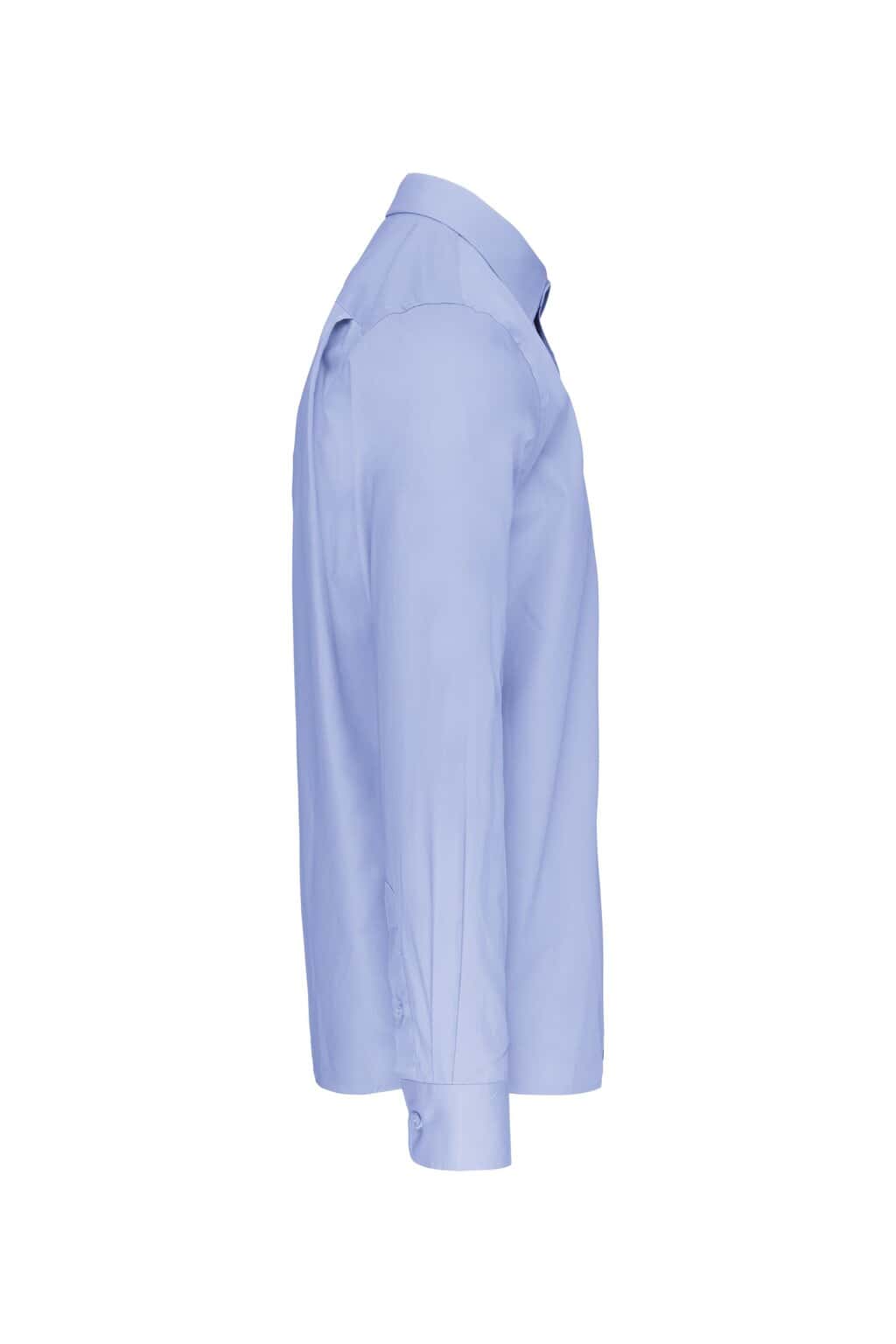 Heren poplin overhemd lange mouwen - Afbeelding 9