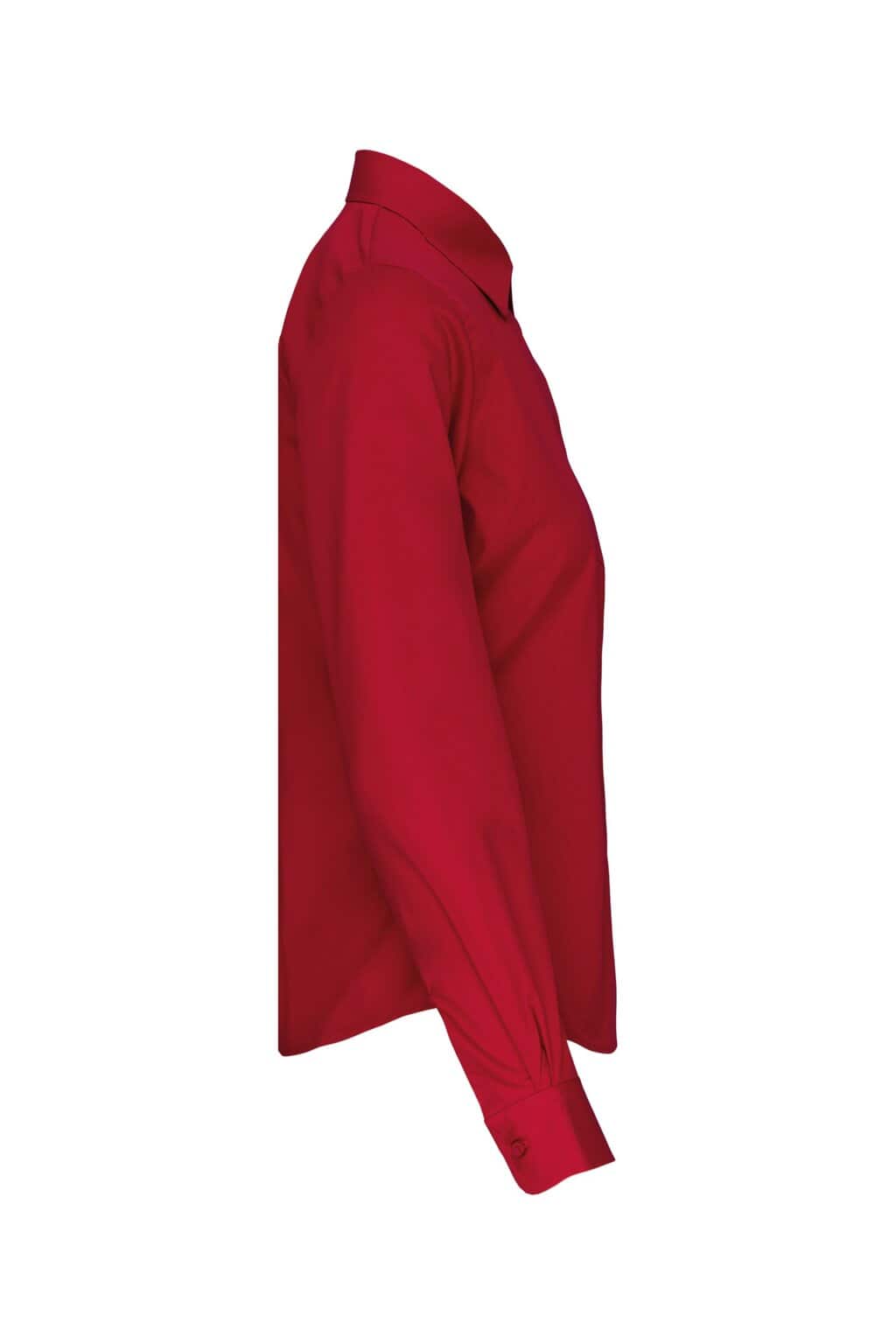 Dames poplin blouse lange mouwen - Afbeelding 12