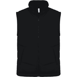 Met fleece gevoerde bodywarmer
