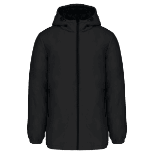 Unisex gerecycled parka met capuchon