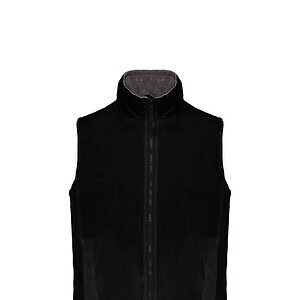 Met fleece gevoerde bodywarmer unisex