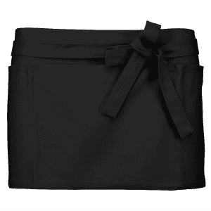 Katoenen kort schort