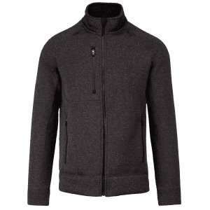 Heather herenvest met rits