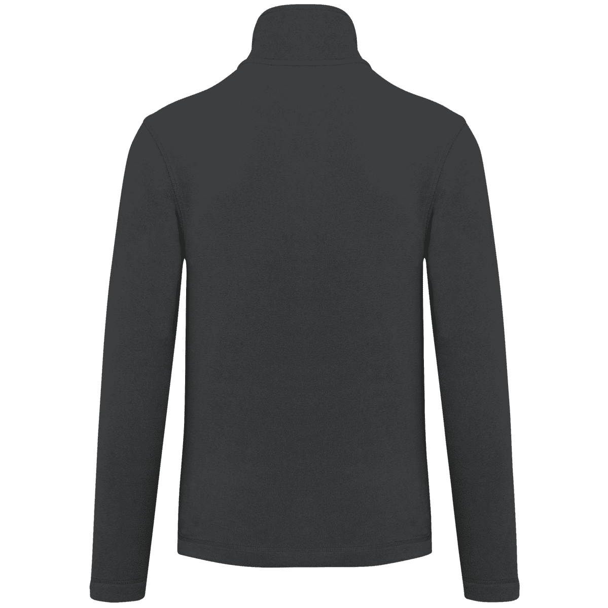 Microfleece met rits heren - Afbeelding 2