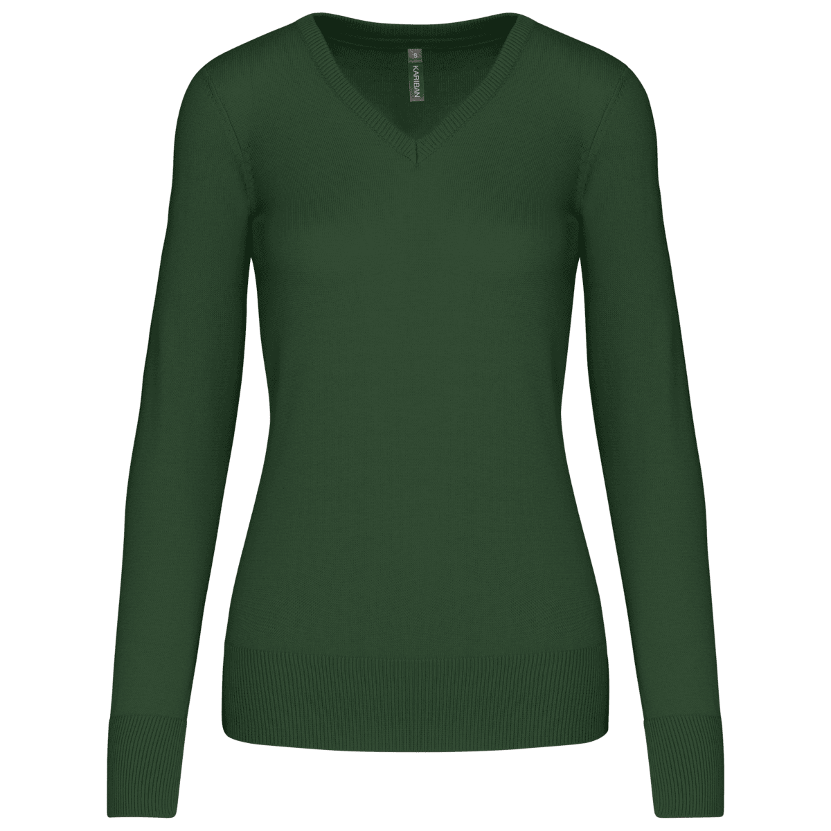 Dames pullover met v-hals