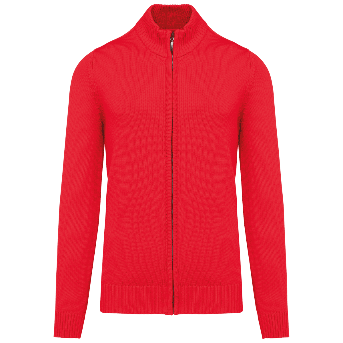 Heren cardigan met rits