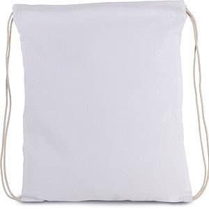 Rugzakje van biokatoen met koordjes