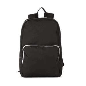 Rugzak met contrasterende ritssluiting