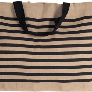 Grote reistas van jute/katoen