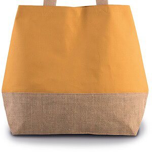 Shopper van jute- & katoencanvas
