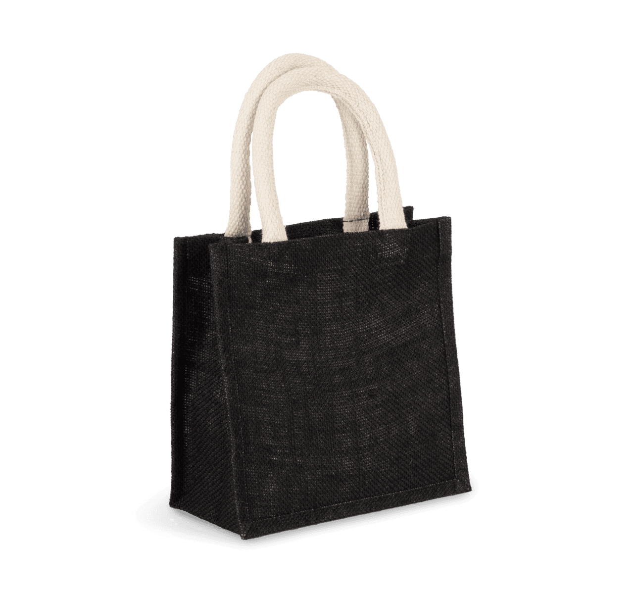 Shopper van jutecanvas - klein model