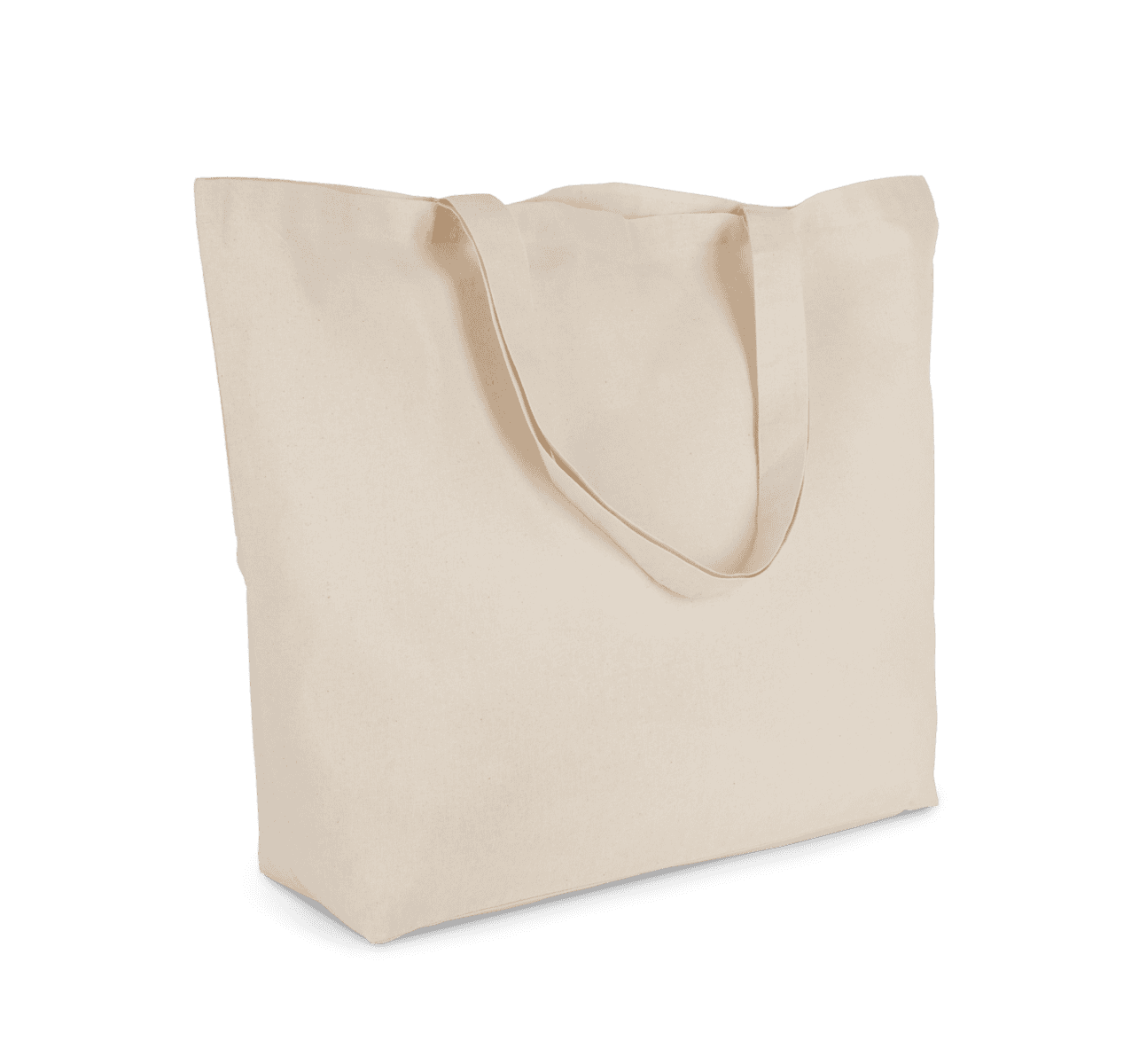 Extra grote shopper van katoen