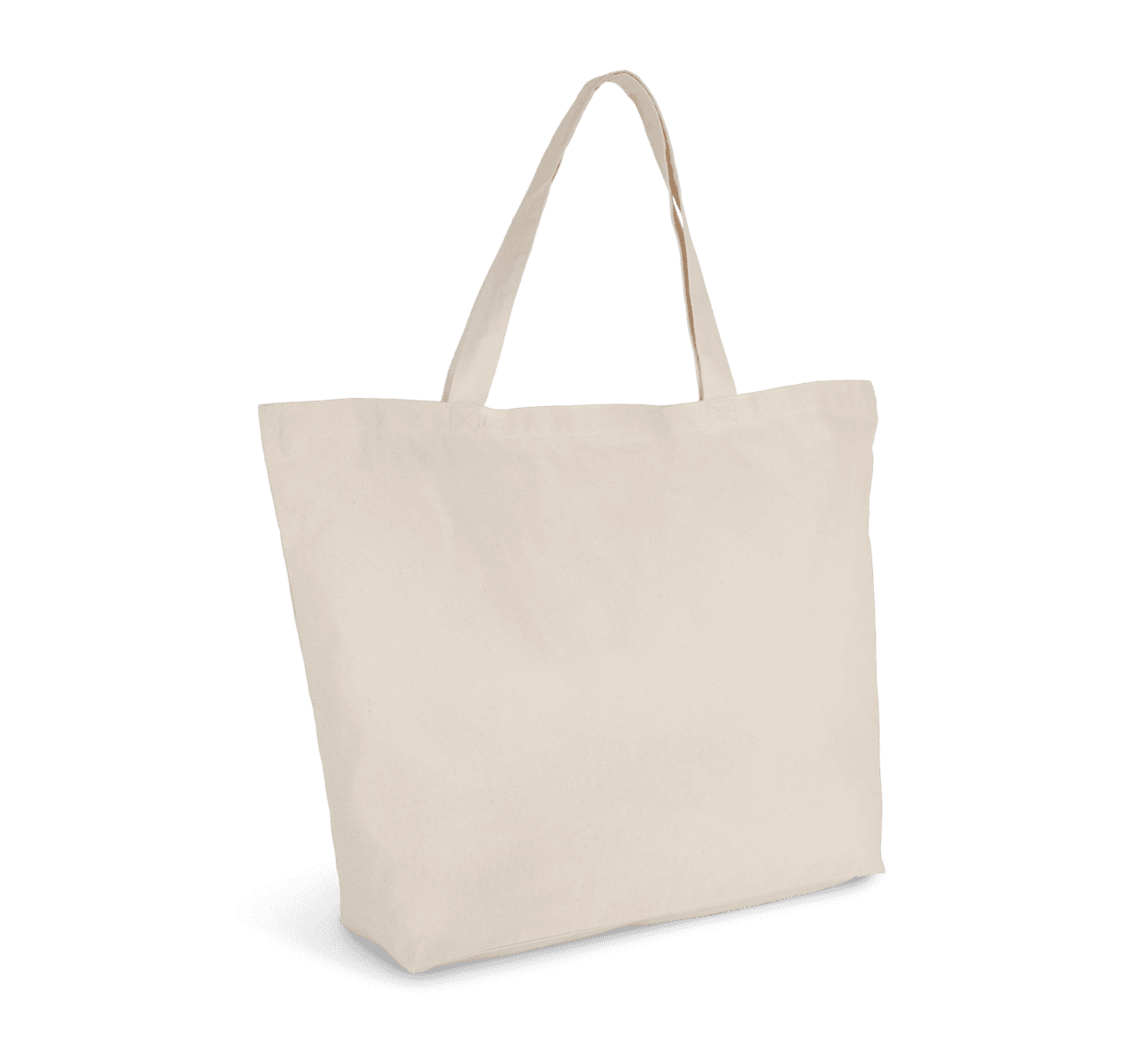 Extra grote shopper van katoen - Afbeelding 4