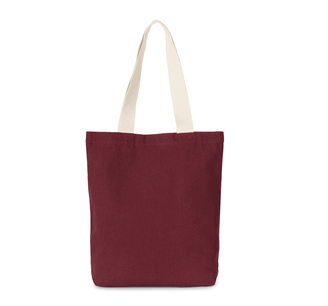 Gerecyclede shopper met platte bodem