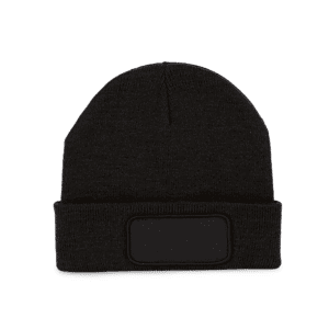 Gerecycleerde muts met patch