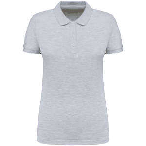 Vintage damespolo met korte mouwen